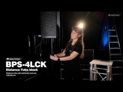 OMNITRONIC BPS-4LCK distansrör svart