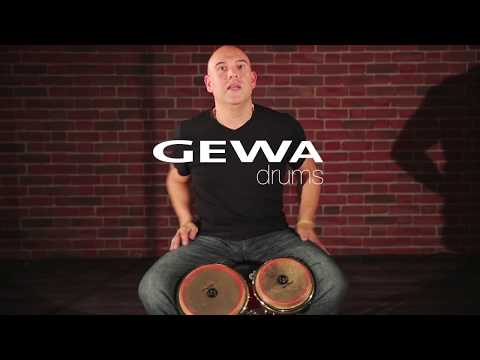 Latin Percussion Bongo Galaxy i glasfiber Fausto Cuevas III Signature (LP794V-ARG)