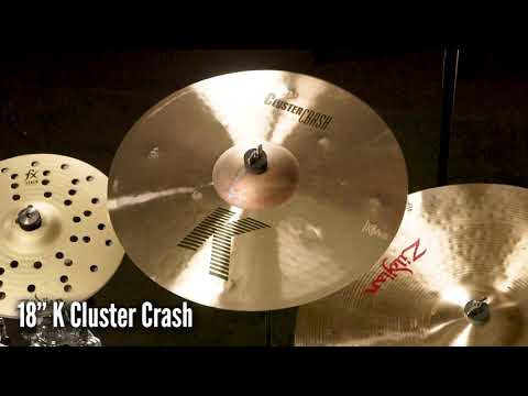 Zildjian 18" K Cluster Crash cymbal