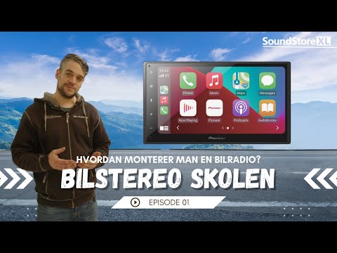 Pioneer AVIC-Z930DAB GPS-navigering, trådlös Apple CarPlay och Bluetooth
