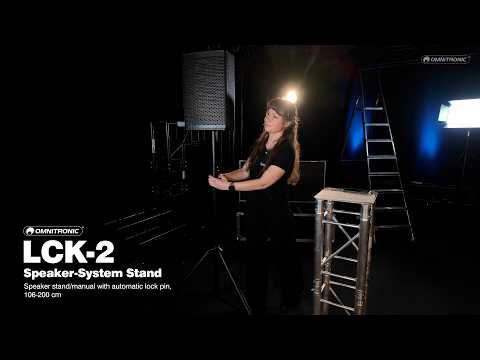 OMNITRONIC LCK-2 högtalarsystemstativ