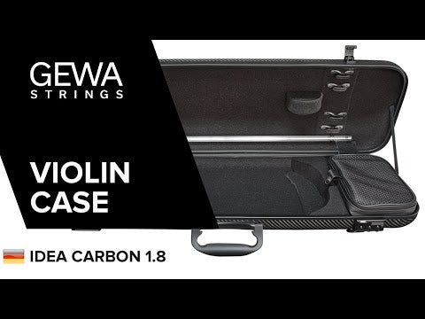 GEWA Fioler fodral Idea 1.8 - Carbon (med sidhandtag)