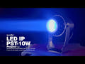 EUROLITE LED IP PST-10W blå Pinspot