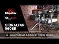 Gibraltar trumstol 9000-serien - 9608E