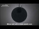 EUROLITE Mirror Ball 50cm black