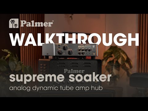 Palmer SUPREME SOAKER - Analog dynamisk rörförstärkar-hub