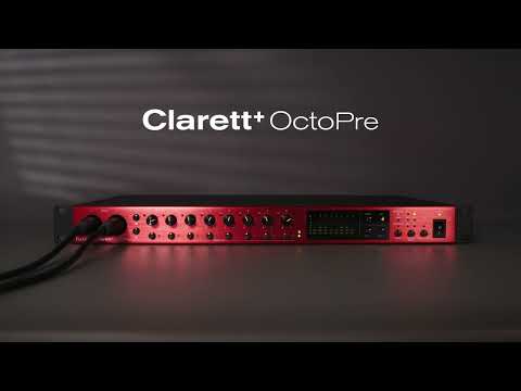 Focusrite Clarett+ Octopre mikrofonförförstärkare