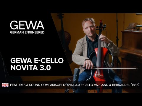GEWA E-Cellos Novita 3.0 - Rödbrun (4/4)
