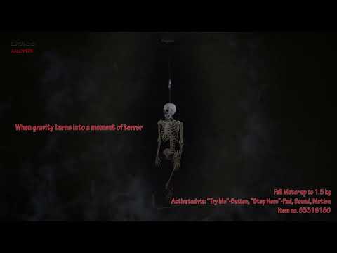 Faldmotor til Halloween-figurer, op til 1,5 kg