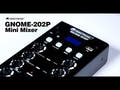 OMNITRONIC GNOME-202P Minimixer guld