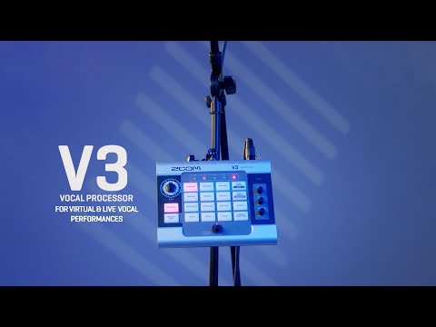 Zoom V3 Vocal Multi Effect Processor