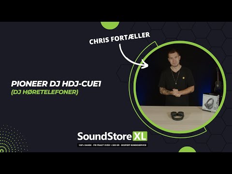 Pioneer DJ HDJ-CUE1 DJ hörlurar (svarta)