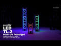 EUROLITE LED TL-3 RGB+UV trussljus