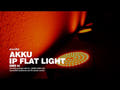 EUROLITE AKKU IP Flat Light SMD bk