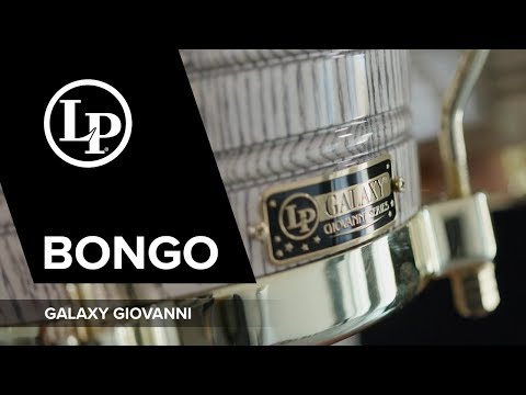 Latin Percussion Bongo Galaxy Giovanni - Gold HW (LP793X)
