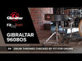 Gibraltar trumstol 9000-serien - 9608OS