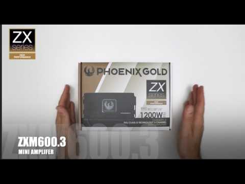 Phoenix Gold 3-kanals miniförstärkare 2x75W - 350W RMS