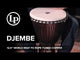 Latin Percussion Djembe World Beat FX repstämd - blå (LP725B)