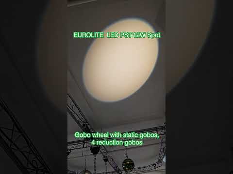 EUROLITE LED PST-12W 3000K spotlight