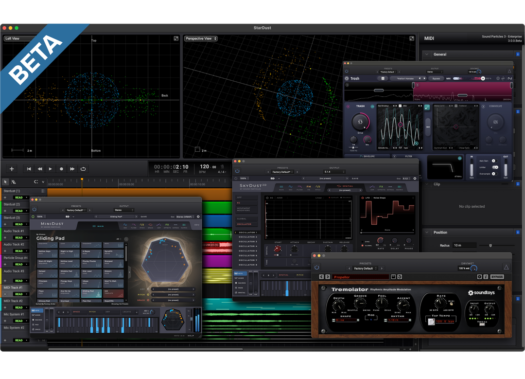 Sound Particles 3 Professional - Perpetuell EDU