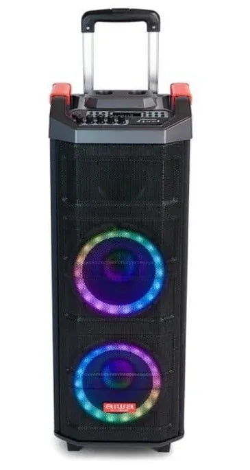 AIWA KTSP-630 – 600W Trolley Party-högtalare med Dual 8" HyperBass
