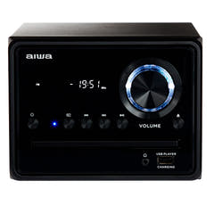 AIWA MCBT-350 Micro Hi-Fi-anläggning 20 W med Bluetooth, CD, FM och USB