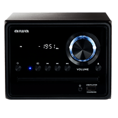 AIWA MCBT-350 Micro Hi-Fi-anläggning 20 W med Bluetooth, CD, FM och USB