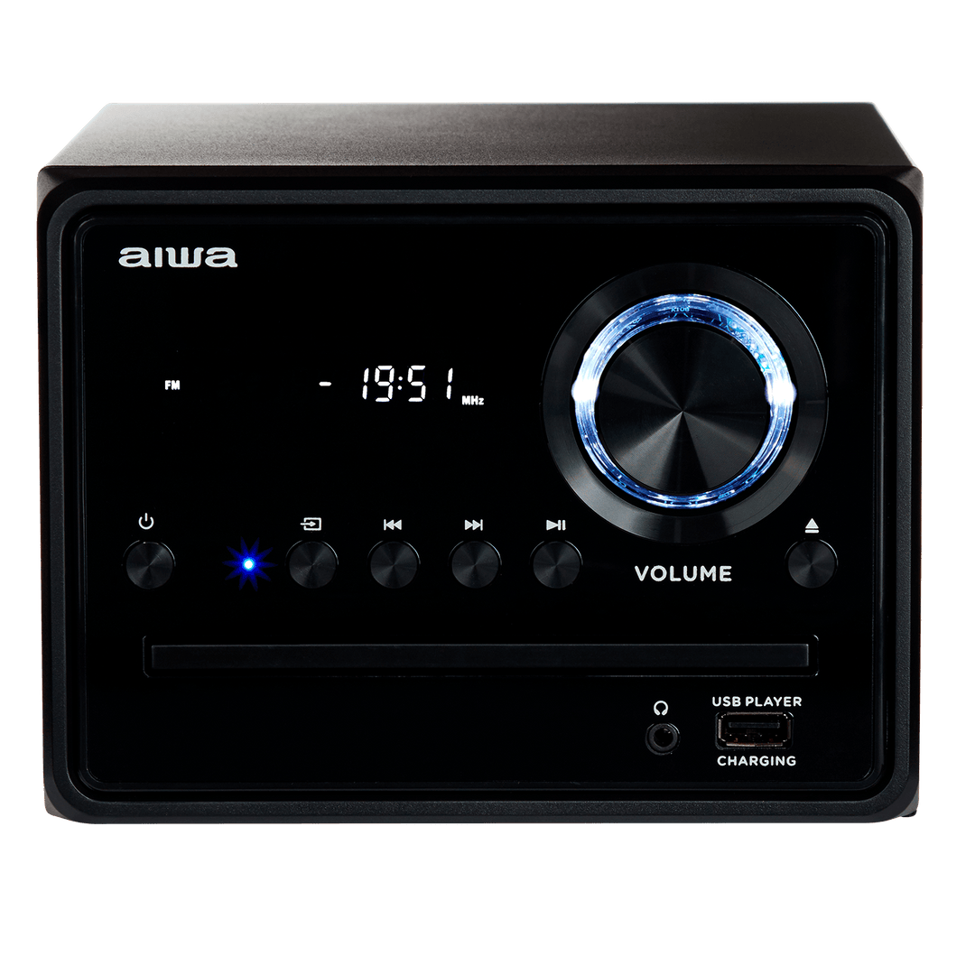 AIWA MCBT-350 Micro Hi-Fi-anläggning 20 W med Bluetooth, CD, FM och USB