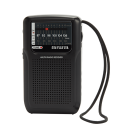 AIWA RS-20 Fickradio med AM/FM, FM DX och hörlurar
