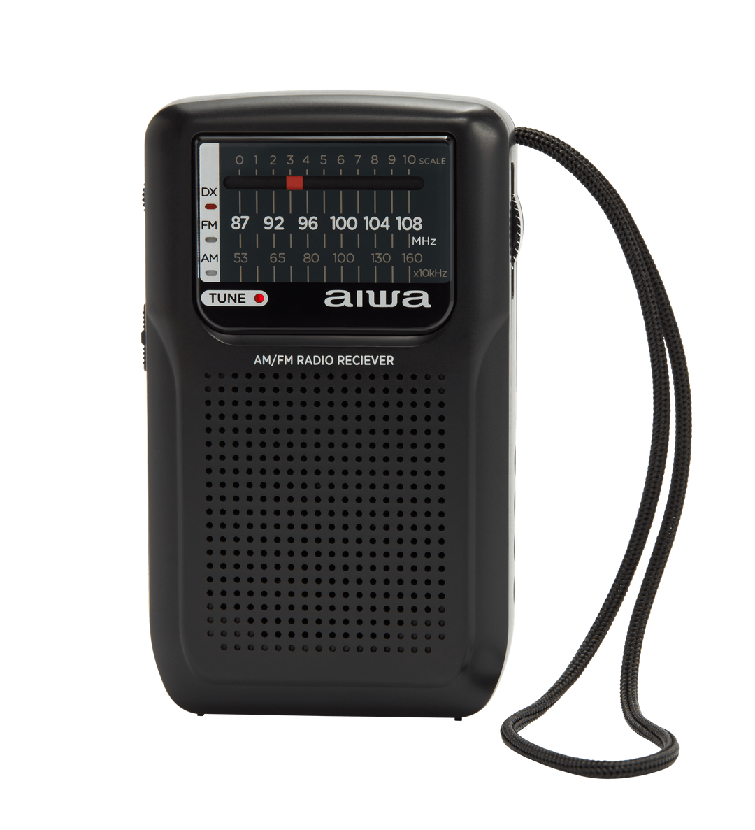 AIWA RS-20 Fickradio med AM/FM, FM DX och hörlurar