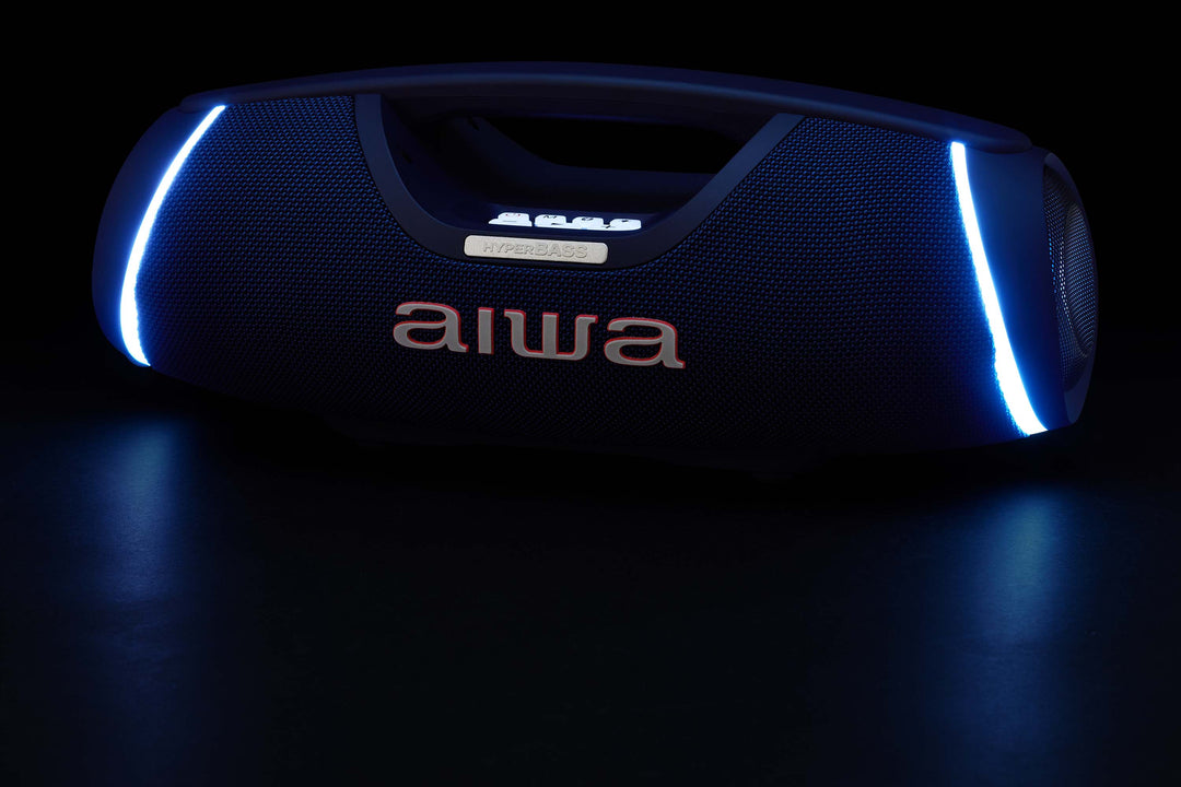 Aiwa SPB-680BL bærbar Bluetooth-højttaler, Blå