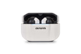 Aiwa ETWS-330WT TWS-öronsnäckor, Vit