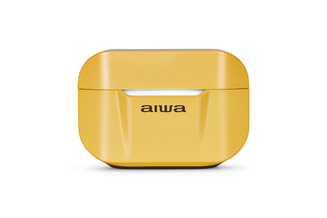 Aiwa ETWS-330YL TWS-öronsnäckor, gul