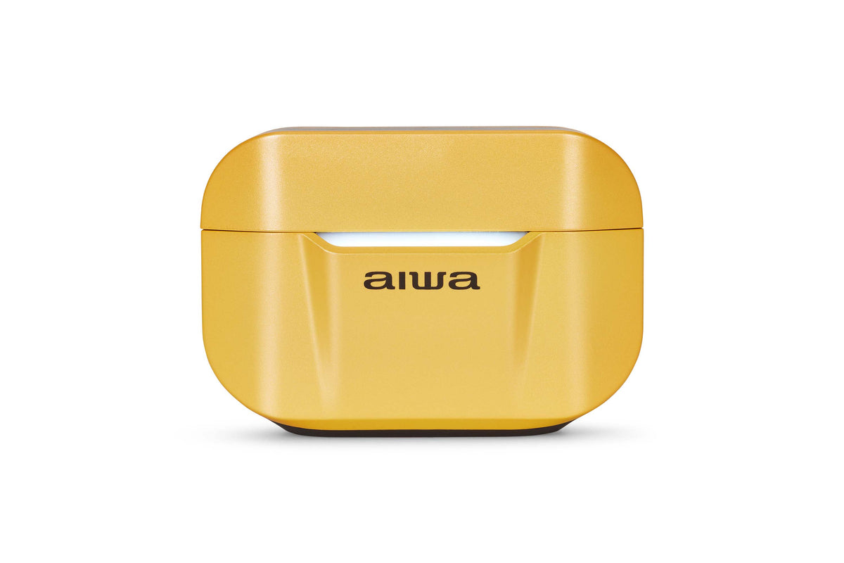 Aiwa ETWS-330YL TWS-öronsnäckor, gul
