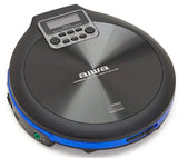 AIWA PCP-850 Bærbar CD-afspiller – MP3 & Anti-Shock, blå