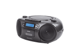 AIWA RC-250 Boombox – CD, kassett, Bluetooth och FM, svart