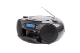 AIWA RC-250 Boombox – CD, kassett, Bluetooth och FM, svart