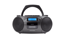 AIWA RC-250 Boombox – CD, kassett, Bluetooth och FM, svart
