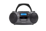 AIWA RC-250 Boombox – CD, kassett, Bluetooth och FM, svart
