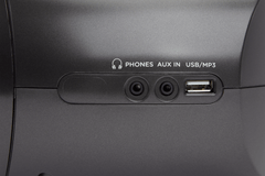 AIWA RC-250 Boombox – CD, kassett, Bluetooth och FM, svart