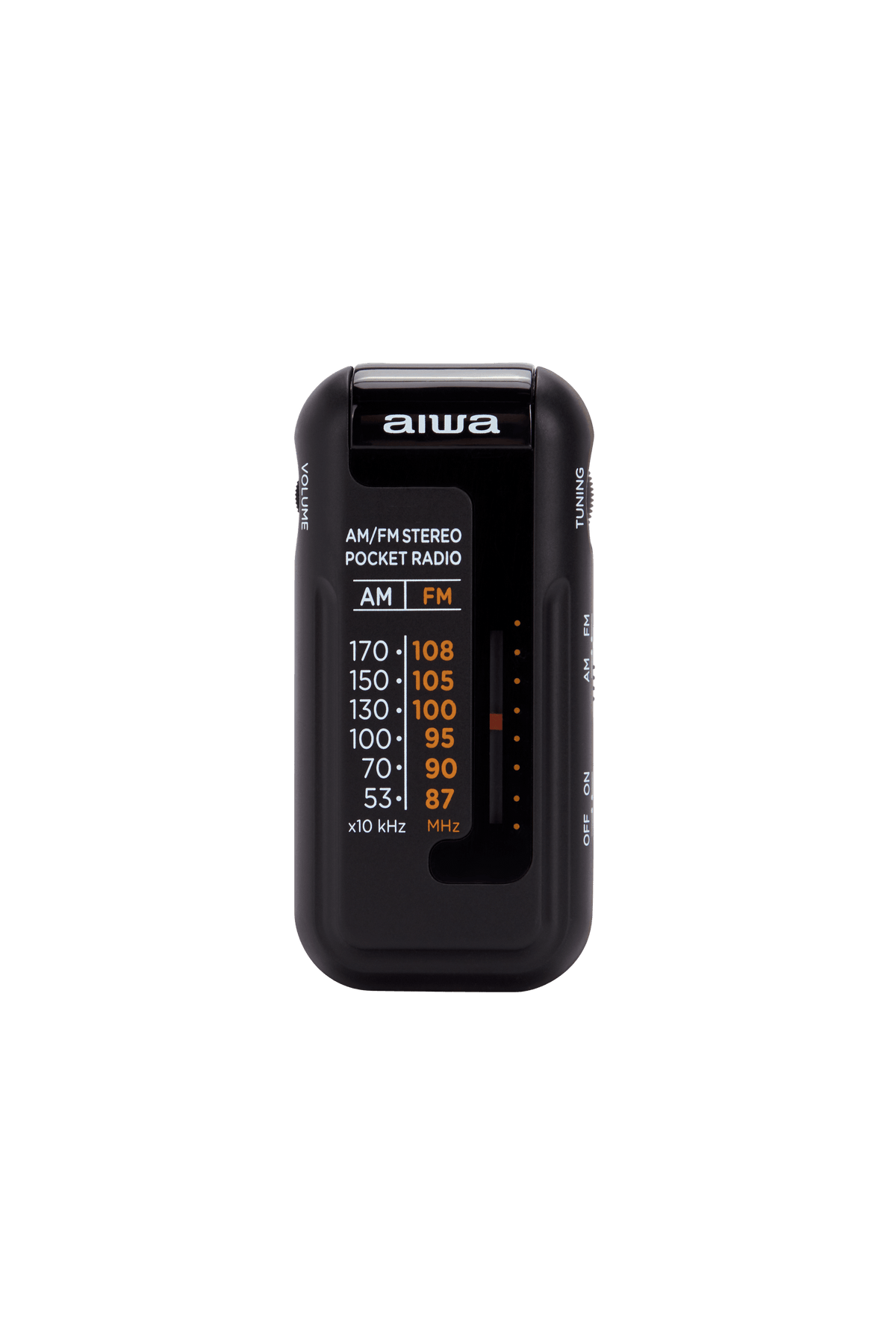 Aiwa RM-10BK bärbar radio, Svart