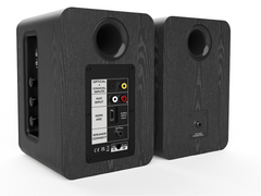 AIWA SPA-200 Aktive Højttalere – Bluetooth & HDMI ARC,sort