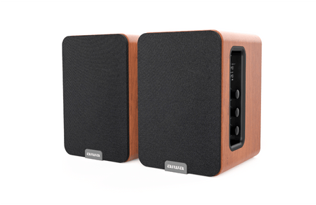 AIWA SPA-200 aktiva Bluetooth-högtalare, bruna