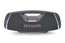 AIWA SPB-680 – 20W Bärbar Bluetooth Party-högtalare med RGB-ljus, grå