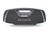 AIWA SPB-680 – 20W Bärbar Bluetooth Party-högtalare med RGB-ljus, grå