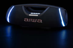 AIWA SPB-680 – 20W Bärbar Bluetooth Party-högtalare med RGB-ljus, grå