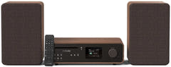 Pure Classic Stereo Hi-Fi-system – DAB+, CD, Bluetooth, 100W, valnöt