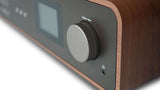 Pure Classic Stereo Hi-Fi-system – DAB+, CD, Bluetooth, 100W, valnöt