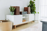 Pure Classic Stereo Hi-Fi-system – DAB+, CD, Bluetooth, 100W, valnöt
