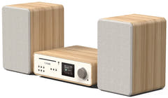 Pure Classic Stereo Hi-Fi-system – DAB+, CD, Bluetooth, 100W, ek